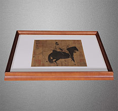 河北书画装裱配框服务案例